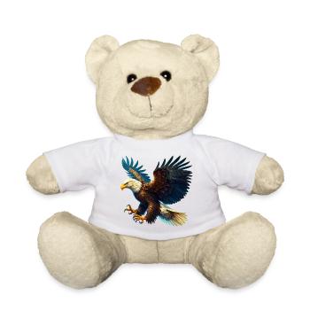 Eagle - Teddy Bear - white - Front