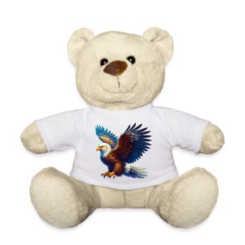 Eagle - Teddy Bear - white - Front