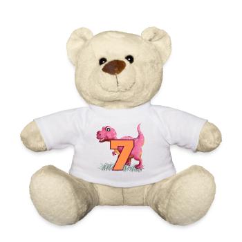 Nr.7 Dino - Teddy - Weiß - Vorne