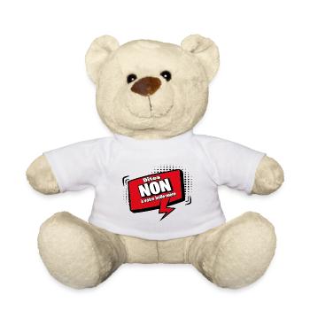 Say no to your mother-in-law - Teddy Bear - white - Front