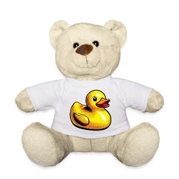 Caneton Canard Canard Canard - Nounours - blanc - Devant