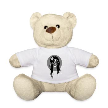 Weiblicher Schädel - Teddy - Weiß - Vorne