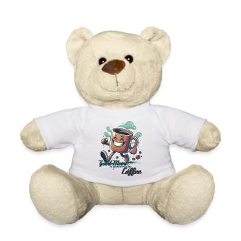 Cadeau tasse à café bonne humeur - Nounours - blanc - Devant