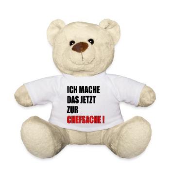 CHEFSACHE VERANTWORTUNG - Teddy - Weiß - Vorne