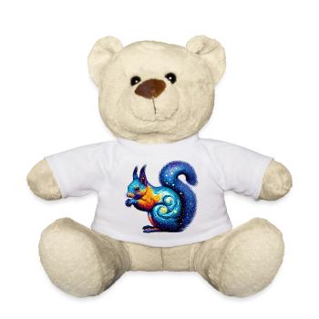 Squirrel - Teddy Bear - white - Front