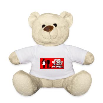 Wenn Frauen Männer kochen - Teddy - Weiß - Vorne