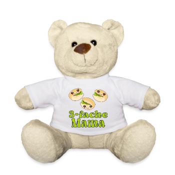Dreifache Mama BABY GEBURT - Teddy - Weiß - Vorne