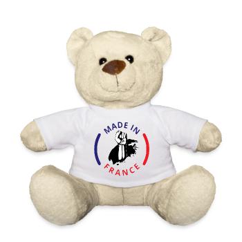 Hergestellt in Frankreich - Teddy - Weiß - Vorne