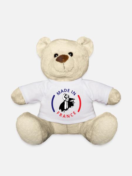 Made in France - Nounours - blanc