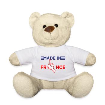 Hergestellt in Frankreich - Teddy - Weiß - Vorne