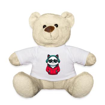 Birma Heilige Katze Rasse Karikatur Kawaii Tier Haustier - Teddy - Weiß - Vorne