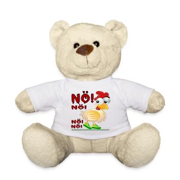 NÖ NEIN SAGEN - HÜHNER HÜHNERSTALL - Teddy - Weiß - Vorne