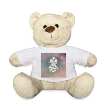 Cerfs majestueux et gracieux - Nounours - blanc - Devant