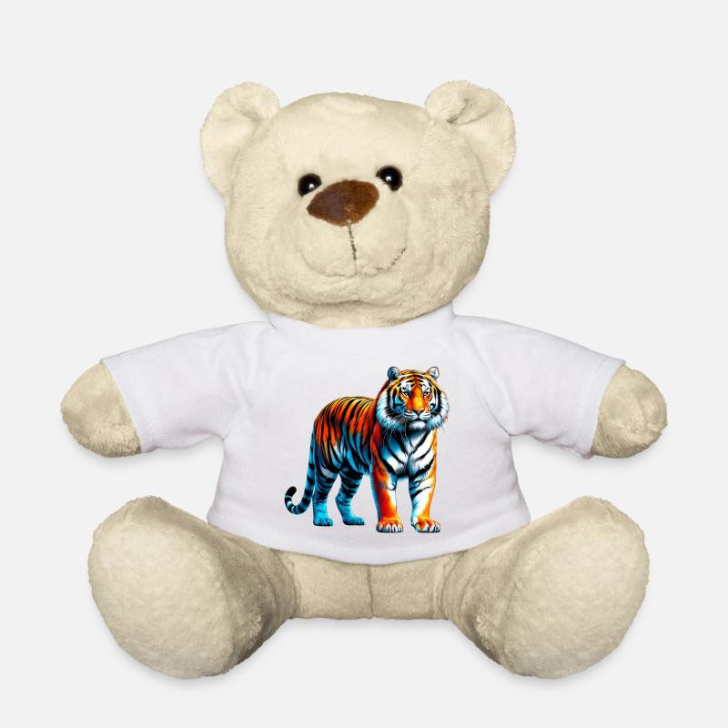 Tiger - Teddy - Weiß