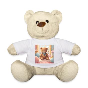 Teddy Bear Poster, Baby, Child, Infant - Teddy Bear - white - Front