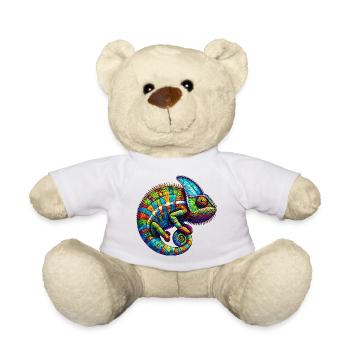Chameleon - Teddy Bear - white - Front