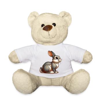 Kaninchen - Teddy - Weiß - Vorne