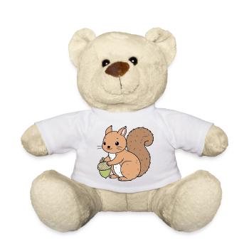 EIchhörnchen - Teddy - Weiß - Vorne
