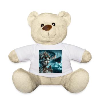 Steampunk Meerjungfrau Titanic - Teddy - Weiß - Vorne