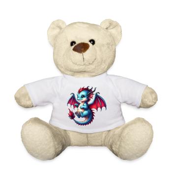 Drache - Teddy - Weiß - Vorne