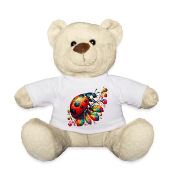 Marienkäfer - Teddy - Weiß - Vorne