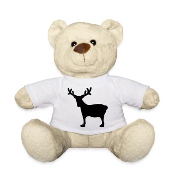 Rentier Xmas3 - Teddy - Weiß - Vorne