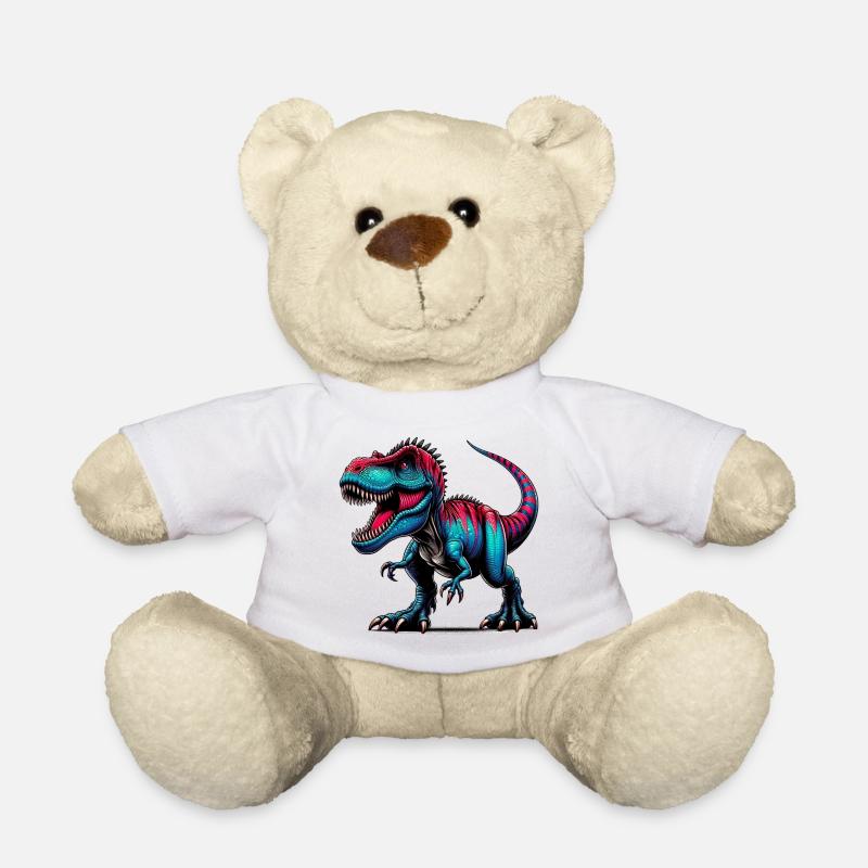 Dinosaurier - Teddy - Weiß