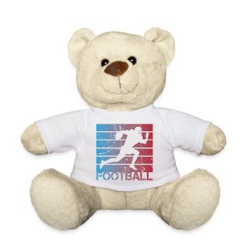 Football Player - Teddy Bear - white - Front