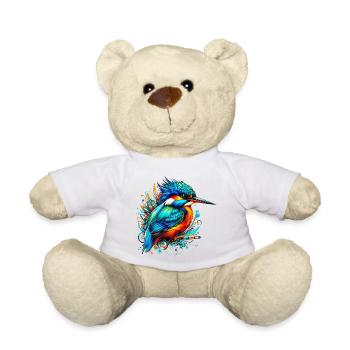 Kingfisher - Teddy Bear - white - Front