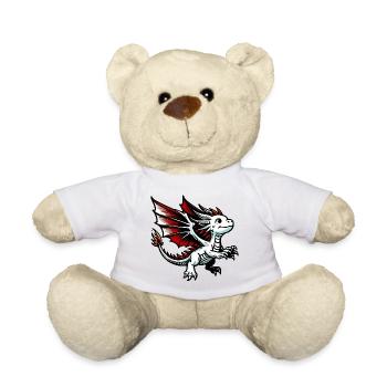 Drache - Teddy - Weiß - Vorne