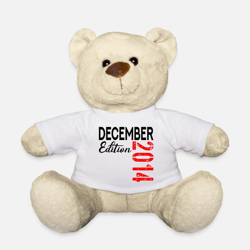 12. GEBURTSTAG DEZEMBER 2014 - Teddy - Weiß