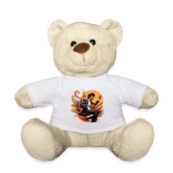 Piano master - Teddy Bear - white - Front