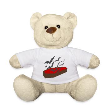särge, Fledermäuse, halloween outfits - Teddy - Weiß - Vorne