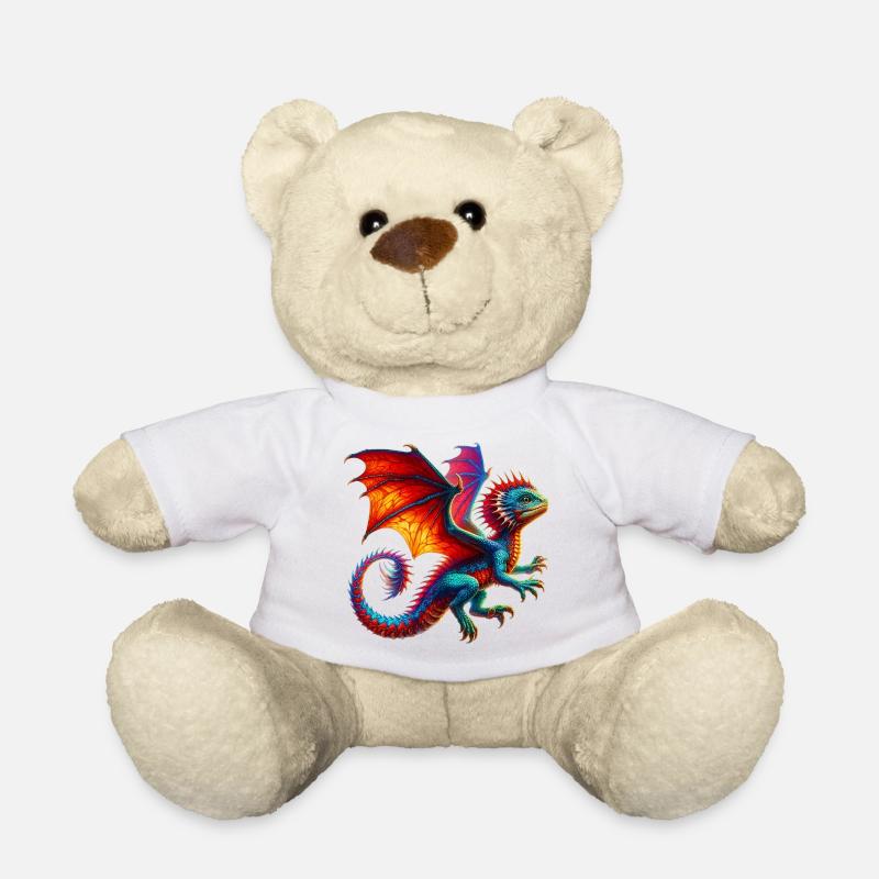Dragon - Nounours - blanc