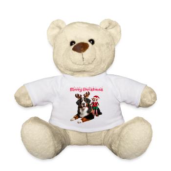 Bouvier Bernois de Noël - Nounours - blanc - Devant