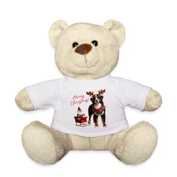 Bouvier Bernois de Noël - Nounours - blanc - Devant