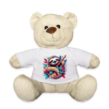 Faultier - Teddy - Weiß - Vorne