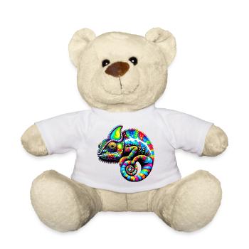 Chameleon - Teddy Bear - white - Front
