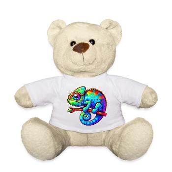 Chamäleon - Teddy - Weiß - Vorne
