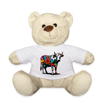 Vache - Nounours - blanc - Devant