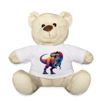 Dinosaurier - Teddy - Weiß - Vorne