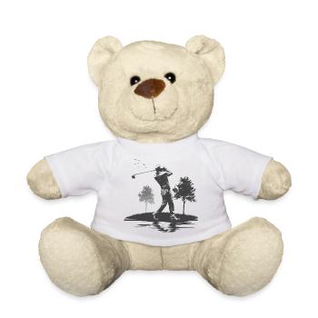 Golfer Grafik - Teddy - Weiß - Vorne