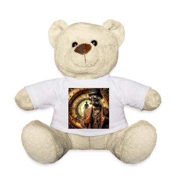 Sherlock Holmes Steampunk - Teddy - Weiß - Vorne