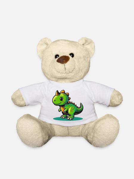 Dinosaurier - Teddy - Weiß