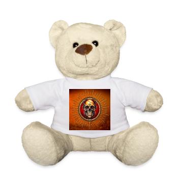 A skull whose - Teddy Bear - white - Front