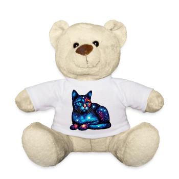 Cat - Teddy Bear - white - Front