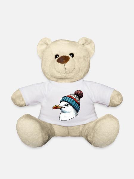 Möwe - Teddy - Weiß
