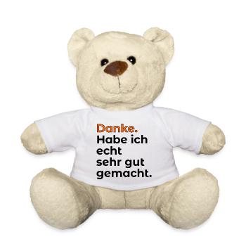 EIGENLOB KOMPLIMENTE - Teddy - Weiß - Vorne