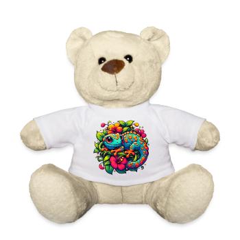 Gecko - Teddy Bear - white - Front