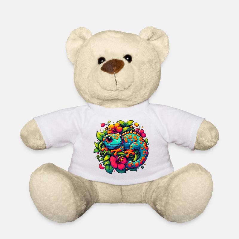 Gecko - Teddy - Weiß